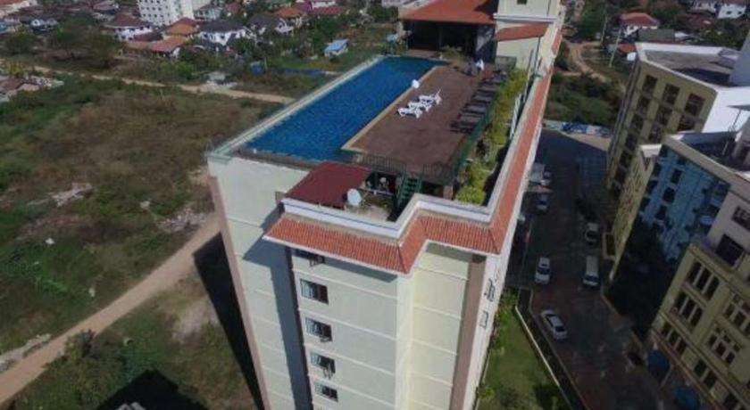 Sky City Hotel Vientiane Exteriör bild